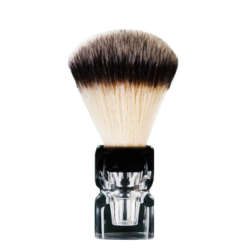 Vegan friendly synthetic shaving brush